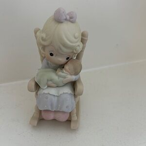 Precious Moments Figurine with Baby